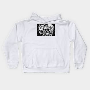 Halloween skull Kids Hoodie